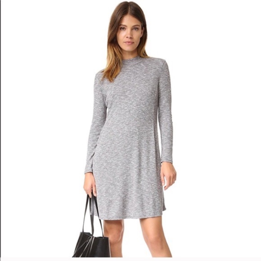 Madewell Zoey Knit Mock neck dress